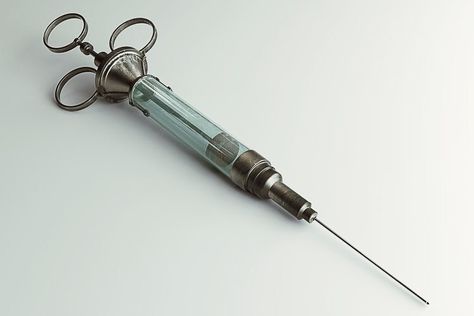 Syringes Aesthetic, Syringe Aesthetic, Vintage Syringe, Titan Aesthetic, Attack On Titan Aesthetic, Vintage Medical, Medical Aesthetic, Plague Doctor, August 31