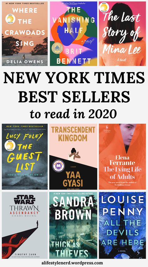 Best Books For Women Must Read, Books To Read In Your 20s Fiction, Must Read Books For Women In Their 20s, Best Books To Read In 2020, Best Selling Books Must Read, Must Read Books For Women, New York Times Best Sellers, Bestsellers Books, Book List Must Read