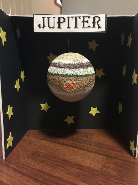 Jupiter Project of my son Reginald(3rd grade) Jupiter Model Project, Diy Jupiter Planet Project, Jupiter School Project Ideas, Jupiter Project For School, Jupiter Planet Project For Kids, Planet Model Project, Jupiter Project, Neptune Project, Diy Solar System Project