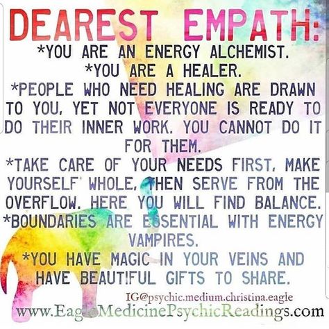 Empath Tools and Resources | Eagle Medicine Psychic Readings Empath Traits, Empath Abilities, Intuitive Empath, Highly Sensitive People, A Course In Miracles, Infj Personality, E Mc2, New Energy, Spiritual Healing