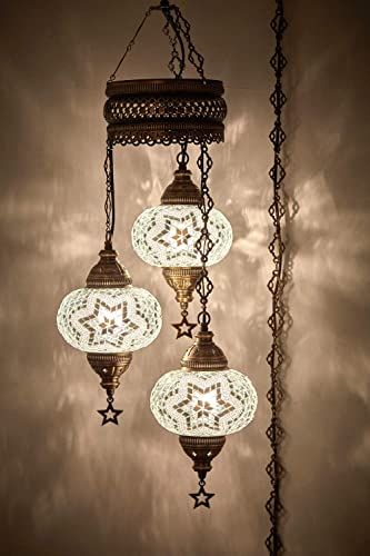 Plug In Chandelier, Decorative Pendant Lighting, Cheap Chandelier, Turkish Mosaic Lamp, Moroccan Lighting, زجاج ملون, Hanging Ceiling Lamps, Swag Lamp, Turkish Lamps