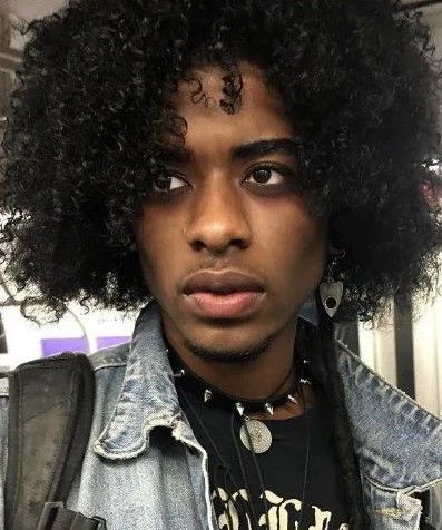 Goth Male, Afro Goth, Afro Punk Fashion, The Addams Family, Black Punks, Punk Hair, Black Goth, Afro Punk, Character Inspo