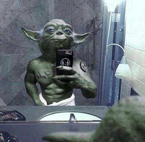 Yoda Meme, Star Wars Meme, Funny Car Memes, Star Wars Background, Star Wars Jokes, Lol Memes, Star Wars Wallpaper, Star Wars Fan Art, Star Wars Pictures