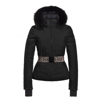 Golbergh Hida Fur Womens Ski Jacket in Black