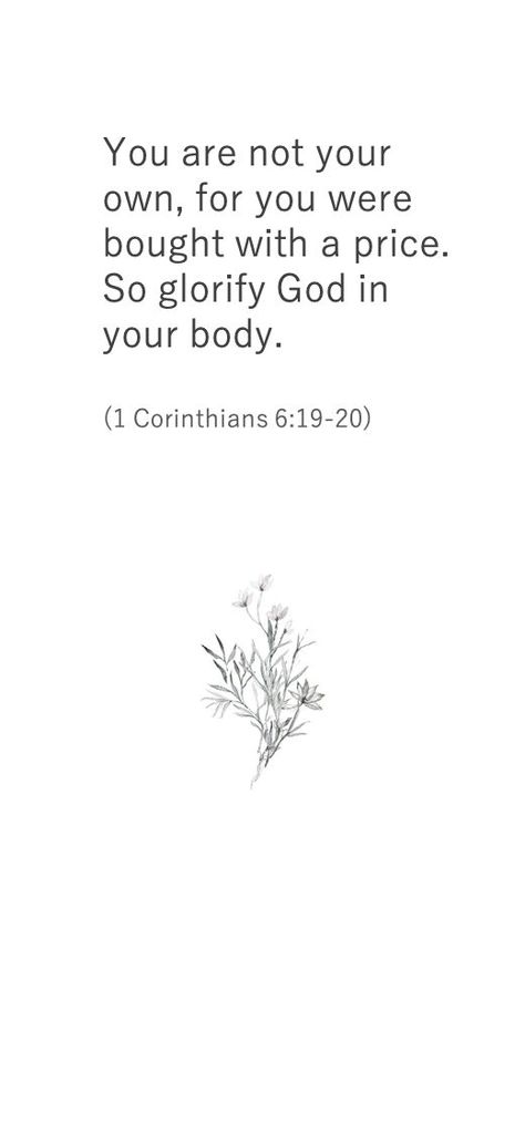 My Body Is A Temple Bible Verse, Body Is The Temple Of God, Do What Glorifies God Wallpaper, Flee From Sin, Glorify God In All You Do, Bible Verse Body Image, Body Is A Temple Scripture, Your Body Is A Temple Bible Verse, Godly Qoutes