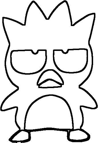 Badtz Maru Coloring Pages Badtz Maru Coloring Pages, Badtz Maru Drawing, Expensive Sushi, Sanrio Coloring, Different Facial Expressions, Gifted Students, Cartoon Coloring, Learning To Draw, Spiky Hair