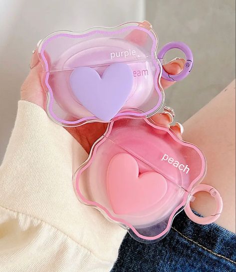 Gradient Pink Hearts Case for Huawei Freebuds 4i 4 Pro 2 4E Cases Earphone Heart Earbuds Aesthetic, Pink Earphones, Heart Shaped Earphones, Pink Airpod Case, Kawaii Airpods, Kawaii Earbuds, Mean Girls Aesthetic, Cute Ipod Cases, All Apple Products