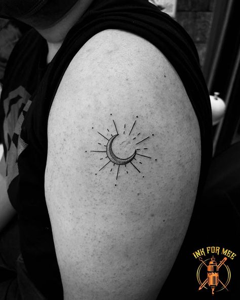 Moon Tattoo, Compass Tattoo, Compass, Moon, Tattoos