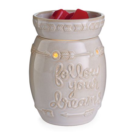 Follow your dreams warmer - https://www.countryscentscandles.com/store/BeverlySmith Country Scents Candles, Eye On The Prize, Jewelry Wax, Tart Warmer, Wax Melt Warmer, Electric Candles, Buy Candles, Electric Candle Warmers, Follow Your Dreams