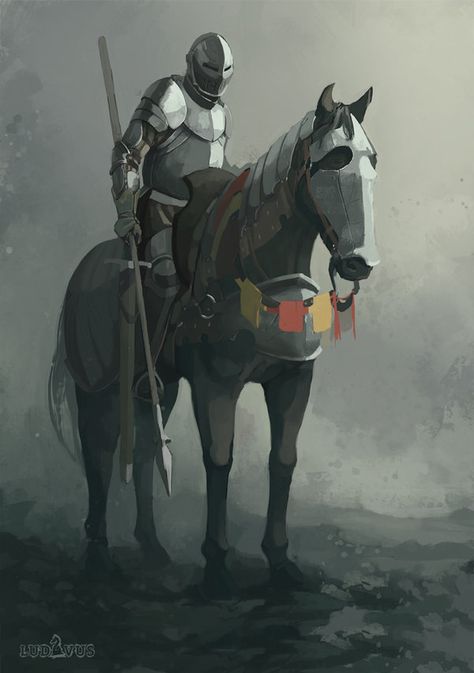 This one really gave me a headache.  Star Wars fan art 3 of 5 Made as a study Jousting Knights Art, Scottish Knight, The Knight, Knight Art, Knight Armor, Medieval Armor, Medieval Knight, Fantasy Armor, Fantasy Concept Art