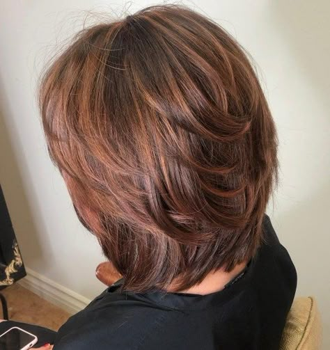 Long Layered Bob Hairstyles, Shadow Roots, Feathered Hair Cut, Blonde Layered Hair, Medium Length Wavy Hair, Lob Haircuts, Short Curly Hairstyles For Women, Hairstyles For Thick Hair, Stacked Haircuts