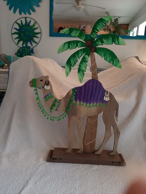 Camel Craft For Kids, Camel Craft, Egypt Crafts, Arabian Nights Party, Diy Nativity, Ramadan Kareem Decoration, Ramadan Activities, Christmas Program, Ramadan Crafts