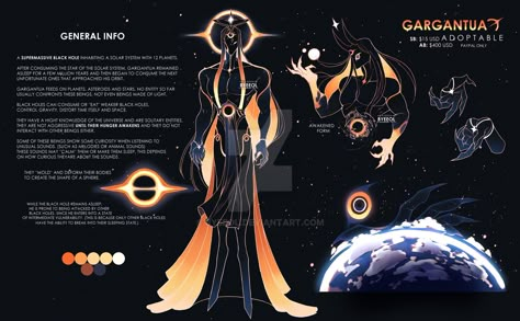 Alien Oc Inspiration, Space Person Art, Planet Design Art, Moon God Character Design, Constellation Character Design, Space God Art, Space Themed Ocs, God Ideas Oc, Astroid Drawings