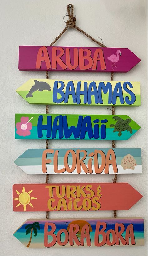 Patio Party Decorations, Patio Wall Art, Tiki Bar Signs, Luau Party Decorations, Diy Backyard Patio, 20th Birthday Party, Wood Arrow, Housewarming Decorations, Tiki Bar Decor