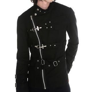 Vintage Style Jacket, Gothic Jackets, Straight Jacket, Military Style Jackets, Punk Rocker, Army Jacket, Steampunk Clothing, Punk Outfits, Alt Fashion