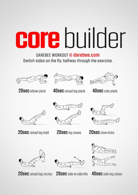 Core Workout Darebee, Darebee Core Workout, Core Muscle Workout, Calestenics Core Workout, Core Hit Workouts, Strong Core Workout At Home, Effective Core Workouts, 5 Minute Core Workout, Effective Core Exercises