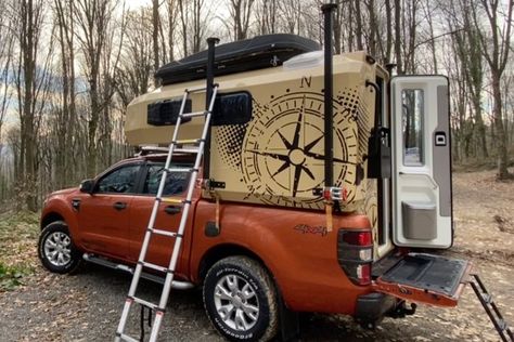 10 Best Truck Campers for the Toyota Tacoma Mid-Size Pickup | Truck Camper Adventure Pickup Camper Ideas, Tacoma Camper, Pickup Truck Camper, Best Truck Camper, Truck Toppers, Slider Window, Pickup Camper, Tacoma Truck, Truck Campers