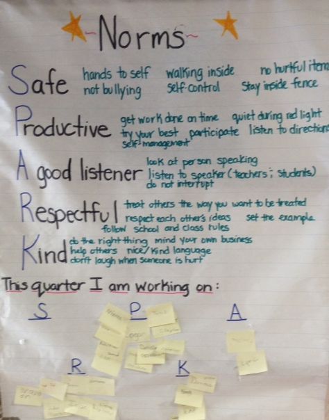 Students can self reflect on the classroom norms. Classroom Norms Elementary, Classroom Norms Chart, Class Norms Posters, Establishing Classroom Norms, Creating Classroom Rules With Students, Classroom Norms, Tutoring Ideas, Behaviour Strategies, School Management