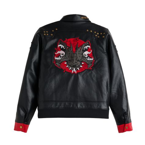 BlackMilk Arcane Cagefighter Vi Jacket Vi Jacket, Vi Arcane, Gaming Merch, Riot Games, Billionaire Boys Club, Black Milk, Leather Cuffs, Leather Patches, Full Zip Hoodie