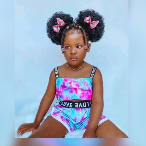 WhatsApp Channel Invite Kid Ponytail Hairstyles Black, Kids Ponytail Hairstyles Black, Afro Hairstyles For Kids, Hairstyles For Christmas, Cornrows With Box Braids, Baby Girl Hairstyles Curly, Children Hairstyles, Cute Toddler Hairstyles, Vacation Birthday