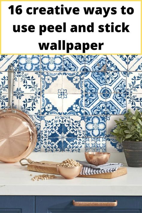 Peel and stick tiles for the kitchen Wallpaper Over Tiles, Graphic Tiles, Flock Wallpaper, Peel And Stick Tiles, Stick Tiles, Plaid Wallpaper, Neutral Wallpaper, Tile Wallpaper, Peel And Stick Tile