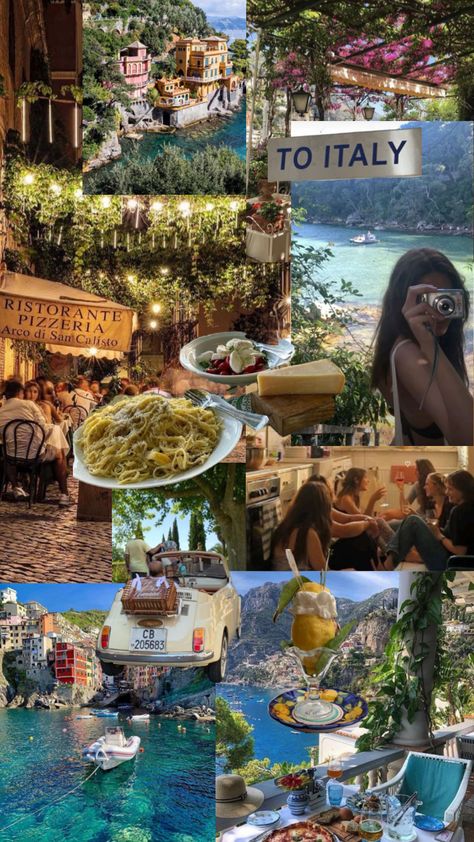 southern italy aesthetic 🇮🇹🍝🍕🍋🌊 #italy #italiansummer #eurosummer #vibes #summer #summeraesthetic #summer2024 #amalficoast #positano #pizza #blue #wallpaper #moodboards #y2k #life #gapyear Old Money Italy Aesthetic, Southern Italy Aesthetic, Grace Core, Aesthetic Italy, Senior Trip, Italy Aesthetic, Ciao Bella, Southern Italy, Gap Year