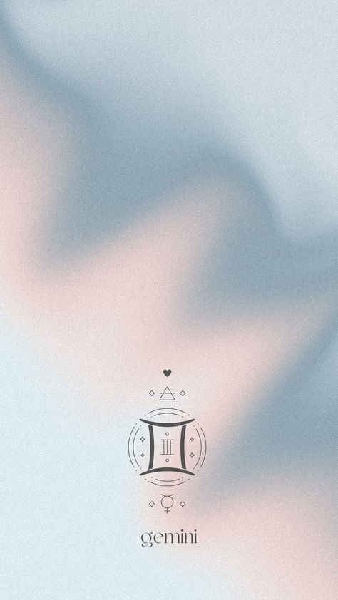 Gemini aesthetic astrology gray pastel colours for phone (iphone and android wallpaper Gemini Phone Wallpaper, Gemini Wallpaper Iphone, Aesthetic Gemini, Astrology Wallpaper, Gemini Aesthetic, Gemini Wallpaper, Spiritual Wallpaper, Estilo Hipster, Astrology Gemini