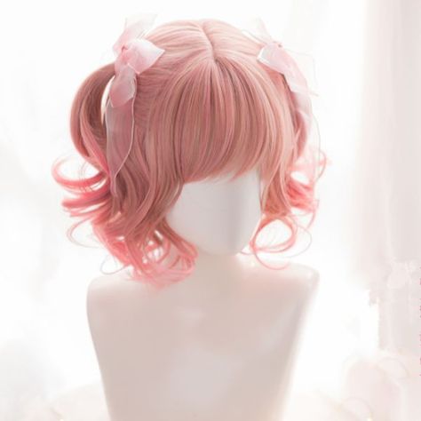 Harajuku Wigs, Kawaii Wigs, Fashion Kawaii, Cosplay Hair, Kawaii Hairstyles, Fantasy Hair, Anime Hair, Hair Reference, Latest Trend