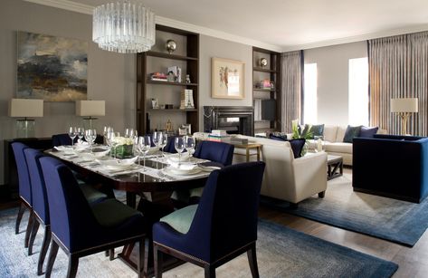 Formal Living And Dining Room Combo, Dining And Living Room Combo, Informal Dining Room, Living Dining Room Combo, Dining Room Colour Schemes, Informal Dining, Casual Dining Table, Traditional Dining Rooms, Living Room Dining Room Combo