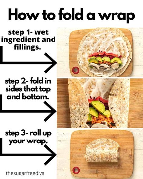 Keto Low Carb Vegetable Wraps, a simple and delicious healthy recipe for veggie wraps that are perfect for lunch or dinner. Low Carb Wrap Recipes, Vegetable Wraps, Low Carb Wraps, Veggie Wraps, Appetizers Easy Finger Food, Easy Veggie, Low Carb Vegetables, Low Carb Tortillas, Bariatric Recipes