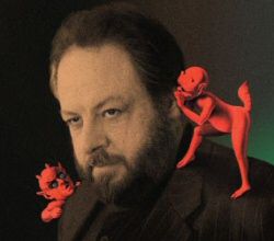 Ricky Jay Devil On Shoulder, Devil And Angel, Angel Sitting, Lady Macbeth, Concept Development, Angel And Devil, The Plan, The Devil, The Magicians