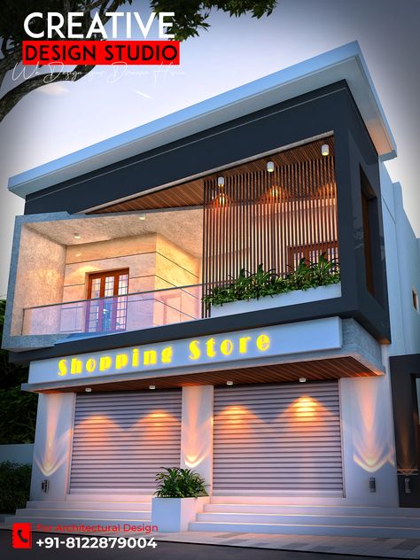 #creativedesignstudio Modern House Elevation design 𝐎𝐮𝐫 𝐬𝐞𝐫𝐯𝐢𝐜𝐞𝐬- ✅ 3D elevation ✅3D Architectural walkthrough ✅Interior design ✅3D cut section ✅Floor plan designing ✅Brochure Design DM for a quotation or any other inquiry. WhatsApp/call 📞+91-8122879004 mail 📩 designbuildbuy@gmail.com Visit our website to see our projects - http://www.creativedesignstudio.com/ #architecture #design #interiordesign #art #building #architexture #mordendesign #renderlovers Samadhi Design, Modern House Elevation Design, Modern House Elevation, Commercial Elevation, Front Facade, 3d Elevation, Latest House Designs, Reflexology Massage, Villa Plan