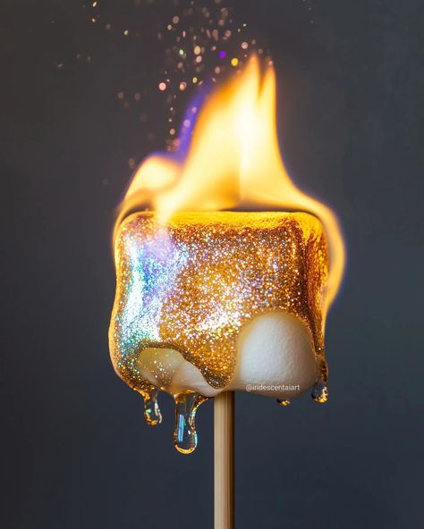 What’s a marshmallow’s favorite social media platform? “Insta-graham.” 😂 #Marshmallow #Smores #IridescentMarshmallow #Iridescent #IridescentAIArt #IridescentArt Mundane Magic, Marshmallow Fire, Marshmallow Smores, Rainbow Aesthetic, Girly Tattoos, Media Platform, Cute Backgrounds, Landscape Wallpaper, Wallpaper Ideas