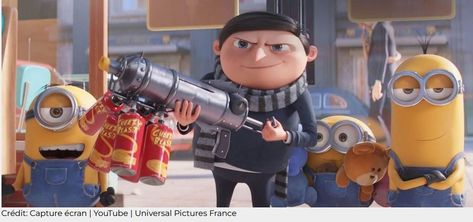 Minions 2 by Pierre Coffin : a release date ! Gru Costume, Netflix Movies For Kids, Minions The Rise Of Gru, Rise Of Gru, Minions 2, Minion 2, Harry Potter Quiz, Danny Trejo, Minion Movie