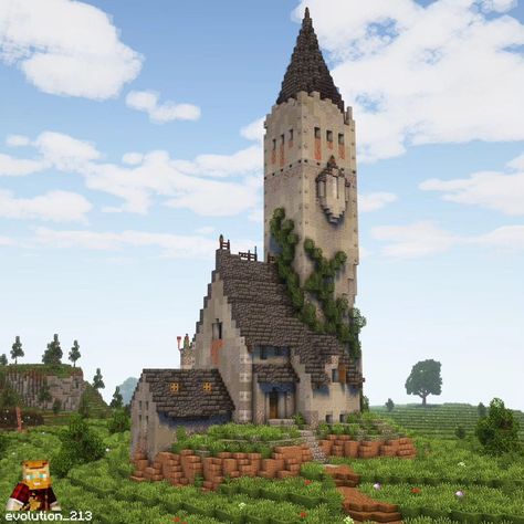 Minecraft Skyscraper, Minecraft Castle Designs, Play Bakery, Minecraft Steampunk, Minecraft Structures, Minecraft House Plans, Minecraft Farm, Minecraft Pictures, Minecraft House Tutorials