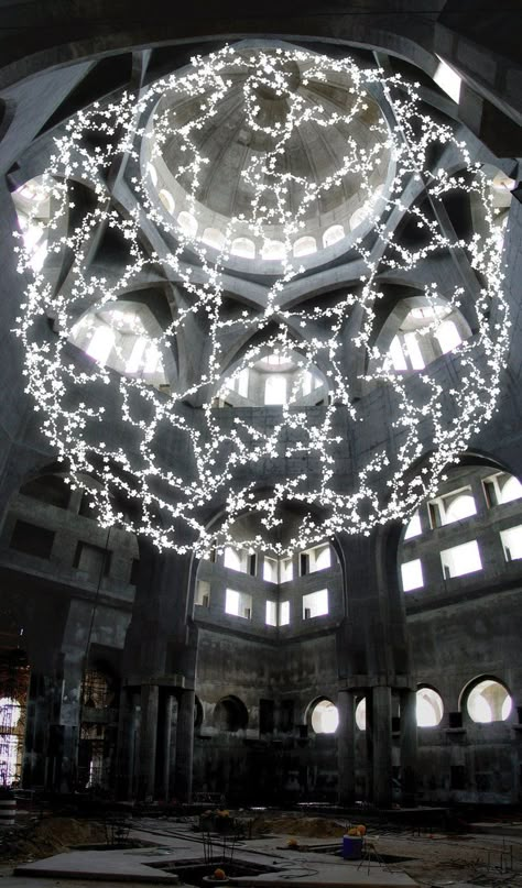 Tord Boontje, Light Art Installation, Lighting Installation, Giant Star, Light Sculpture, Star Map, Light And Space, Art Installation, Luminaire Design