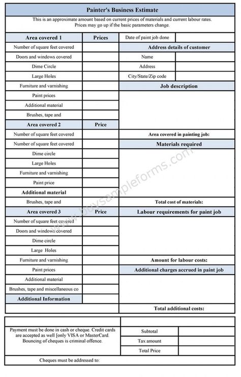 Free Business Proposal Template, Construction Bids, Estimate Template, Free Painting, Excel Tips, Business Proposal Template, Quote Template, Painting Quotes, Contract Template