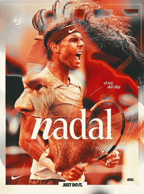 Sports Advertising, Sports Design Ideas, Poster Design Layout, Sports Design Inspiration, Sport Poster Design, Sport Inspiration, Rafa Nadal, Tshirt Design Inspiration, Sports Flyer