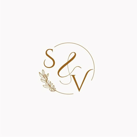 Sv Name Logo, S And V Logo, Sv Monogram Logo, S V Logo, Sv Logo, Couple Monogram Design, Wedding Dress Drawings, Y Image, Vs Logo