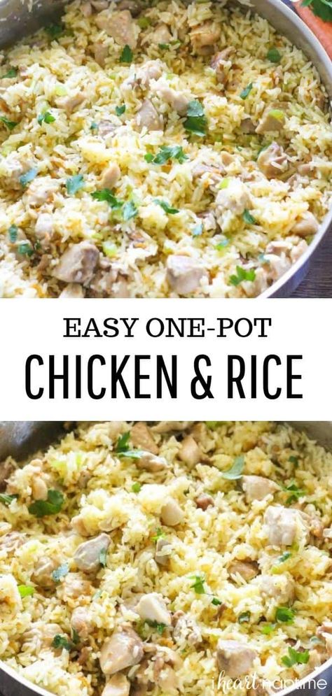 Gerd Diet Recipes, Gerd Friendly Recipes, One Pot Chicken And Rice, Bland Diet Recipes, Gerd Recipes, Reflux Recipes, Chicken And Rice Recipe, Chicken Rice Recipes, Acid Reflux Recipes