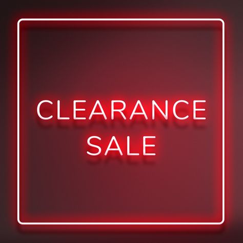 Clearance Sale Banner, Clearance Sale Poster, Clearance Sale Sign, Scentsy Sale, Word Typography, Sale Logo, Neon Words, Free Illustration Images, Sale Flyer