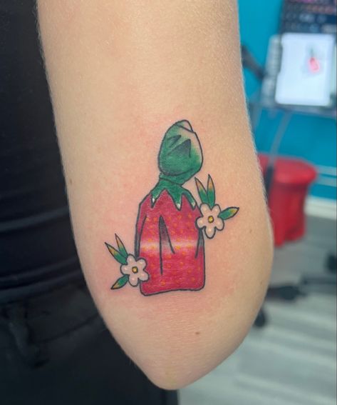 Strawberry Candy Tattoo, Candy Tattoo, Strawberry Candy, Spine Tattoos For Women, Spine Tattoos, Tattoos For Women, Candy, Tattoos