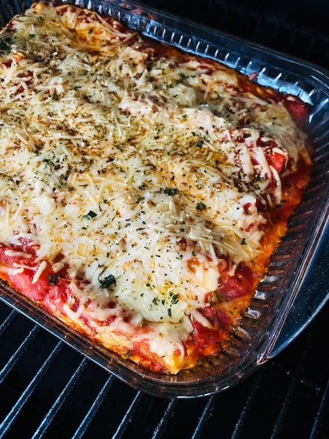 Traeger Smoked Veggie Manicotti - If You Give a Girl a Grill Smoked Veggies, Traeger Smoker Recipes, Easy Smoker Recipes, Big Green Egg Grill, Manicotti Recipe, Cozy Fall Recipes, Traeger Recipes, Pellet Grill Recipes, Vegetarian Recipe