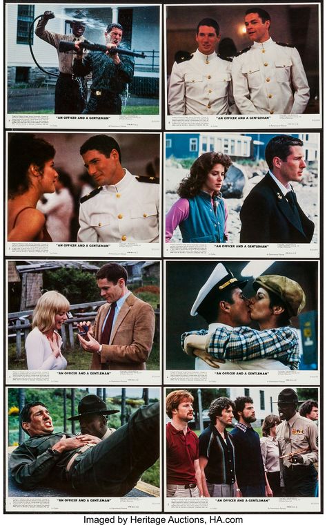 AN OFFICER AND A GENTLEMAN (1982) Gentleman Movie, An Officer And A Gentleman, Steve Martin, 70s Era, Richard Gere, A Gentleman, Lobby Cards, Country Boys, Movie Stars