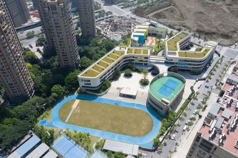 Elementary School Design, Elementary School Architecture, Site Development Plan, Student Hostel, City School, School Building Design, Corporate Headquarters, Master Planning, Campus Design