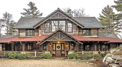 Mountain Top - Mosscreek Historical Home Plans, Rustic Mountain House Plans, Mountain Chalet House Plans, Houses With Mountain Views, Rustic Mountain Home Exterior, Timber Frame Mountain Home, Craftsmen Style Homes, Three Story Mountain House, Two Story Mountain Home