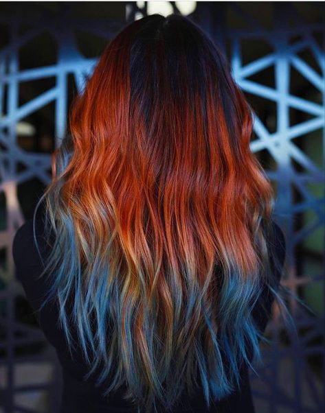 Split Dye, Haircut Inspo, Split Dyed Hair, Hair Colour, Dyed Hair, Hair Ideas, Balayage, Split, Hair Color