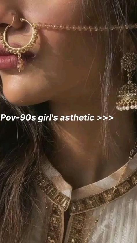 90s Girl Aesthetic, 90s Bollywood Aesthetic, Desi Love, 90s Girl, Royalty Aesthetic, Royal Aesthetic, Desi Aesthetic, Desi Fashion Casual, Self Portrait Poses