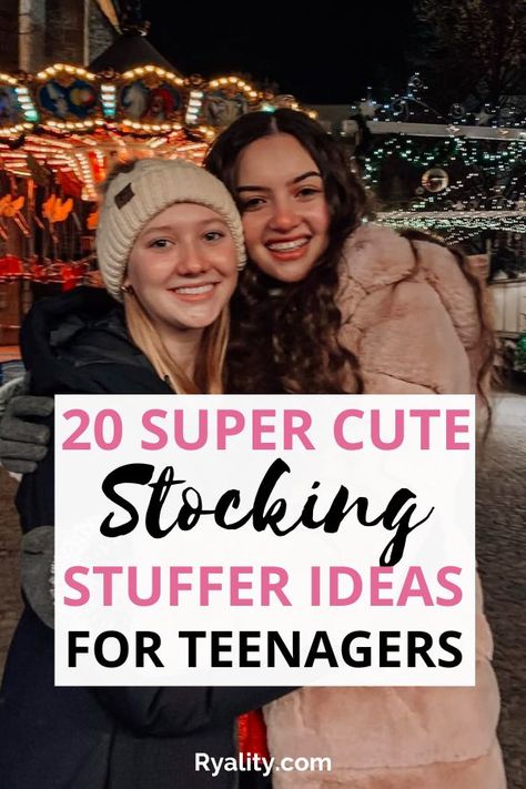 Such cute stocking stuffers! One of the best lists of stocking stuffer ideas for teenagers I've seen Stocking Stuffers For 13 Year Girl, Teen Girl Gift Ideas 2024, Cute Stocking Stuffers For Teens, Sticking Stuffers For Teens, Teenage Girl Stocking Stuffers, Stocking Stuffers For Teens Girls Ideas, Stocking Stuffers For Teenage Girl, Stocking Stuffer Ideas For Teenagers, Xmas Gift Ideas For Teens