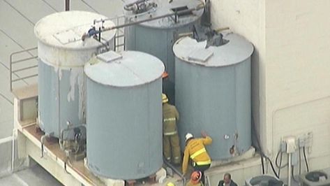 Elisa Lam's body is located in the water tank on top of the Hotel Cecil in Los Angeles Feb 19, 2013. Elisa Lam, Slimline Water Tank, 10 Gallon Community Tank, Deprivation Tank, Elefant Tank Destroyer, Steel Water Tanks, Water Tank, Trash Can, Hotel